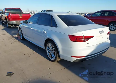 2017 Audi A4 2.0T Season Of Audi Premium z USA, uszkodzony, nr VIN WAUDNAF42HN057377
